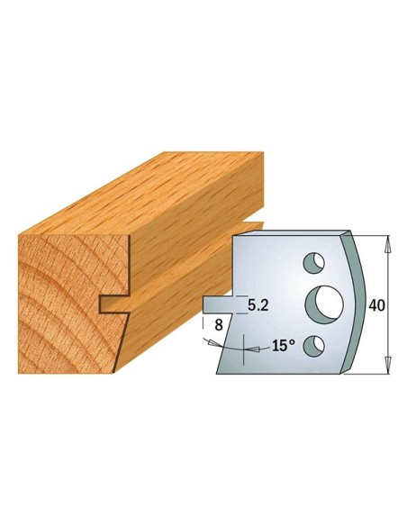Coltelli sagomati 690.086 Limitatori 691.086